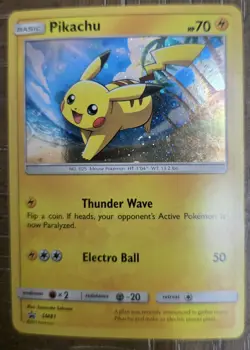 MINT⚡ Pikachu SM81 Holo Black Star Promo – Pokemon TCG ⚡ - Image 2