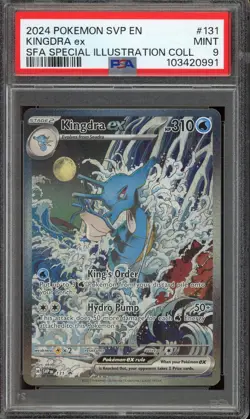 [PSA 9] Kingdra ex 131 Shrouded Fable SFA Special Illustration Rare POKEMON - Image 1
