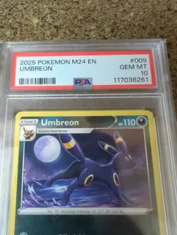 2025 Pokemon M24 EN Umbreon PSA 10 - Image 2