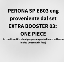 carta PERONA SP EB03 eng proveniente dal set EXTRA BOOSTER 03: ONE PIECE - Image 4