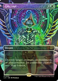 MTG - Get Lost - Borderless - Foil - LCI - Magic the Gathering - Image 1