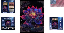 100 MTG Card Sleeves with 100 Inner Sleeves, Textured Back Art Sleeve, Fit Stand - Image 2