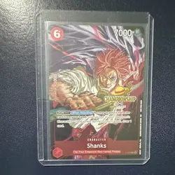One Piece Shanks Character Card Championship 25-26 OP09-004 7000 Power Foil EN - Image 3