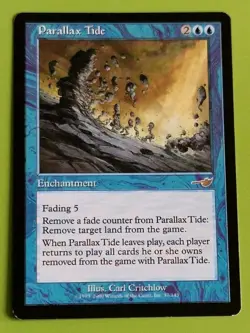 MTG PARALLAX TIDE x1, Nemesis. Very good. Vintage. - Image 1
