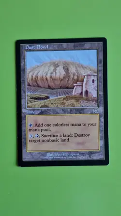 MTG DUST BOWL x1, Mercadian Masques. Very Good. Reserved List, PRE MODERN - Image 2