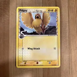 Pokemon TCG Pidgey EX Holon Phantoms 77/110 Regular Common MP - Image 1