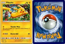 Pikachu 005/012 McDonald's Promos 2017 Pokemon TCG Holo P LP - Image 3