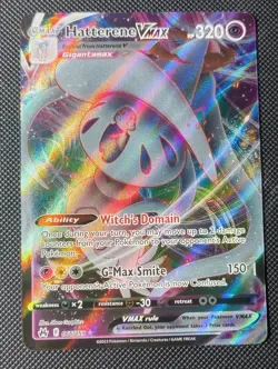 Hatterene VMAX 066/159 - SWSH Crown Zenith - Galarian Gallery - Pokemon TCG NM - Image 1