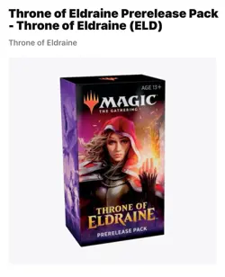 MTG Magic the Gathering Throne of Eldraine ELD Prerelease Kit Pack NEW promo - Image 4