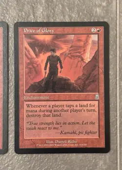 Vintage MTG ** Price of Glory ** Odyssey** Lot of 2 - Image 3