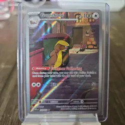 Pokemon TCG Gumshoos Card 153/132 IR Mega NM Condition - Image 1