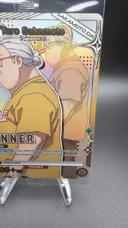 UNION ARENA Sakamoto Days Taro Sakamoto WINNER Card SEALED - Image 2