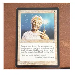 Wizards of the Coast MTG Mirage Enlightened Tutor Uncommon Instant Eng - Image 1