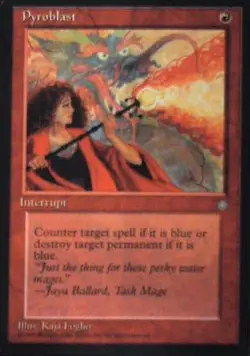 Pyroblast - Ice Age: #213, Magic: The Gathering Nm R107 - Image 1