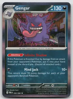 Gengar 050/088 Perfect Order Pokemon Holo NM Rare - Image 1