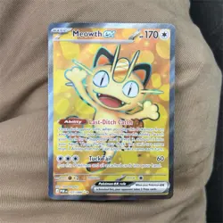 Meowth ex 107/088 Perfect Order Full Art Holo English - Image 1