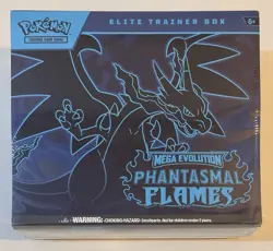 Pokemon TCG - Phantasmal Flames ETB Elite Trainer Box - Factory Sealed - Image 1