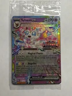 Pokemon Sylveon ex - 041/131 (Prismatic Evolutions Stamp) Sealed - Image 1