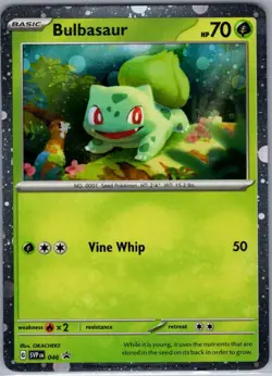 Bulbasaur - (Cosmos Holo) 046 Holo Scarlet & Violet Promo - Pokemon Card - NM - Image 1