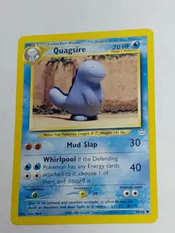 Quagsire 48/64 Neo Revelation Vintage Pokemon Card NM-LP TCG - Image 2