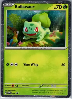 Bulbasaur - (Cosmos Holo) 046 SV: Scarlet & Violet Promo - Pokemon Card - NM - Image 1
