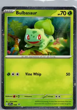 Bulbasaur - (Cosmos Holo) 046 Holo SV: Scarlet & Violet Promo Cards - Pokemon C - Image 1