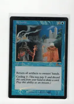 MTG Magic the Gathering Foil NM Rebuild (40/143) Urza's Legacy LP - Image 1