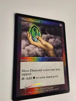 MTG Moss Diamond 7th Edition Foil! Nm Clean Card! Magic The Gathering - Image 3