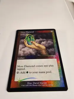 MTG Moss Diamond 7th Edition Foil! Nm Clean Card! Magic The Gathering - Image 5