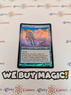 MTG | Cloudhoof Kirin | Kamigawa | Foil | Moderately Played | English - Image 1