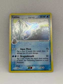 Pokemon Latios Delta Species Holo Rare 22/110 EX Holon Phantoms LP/NM - Image 1
