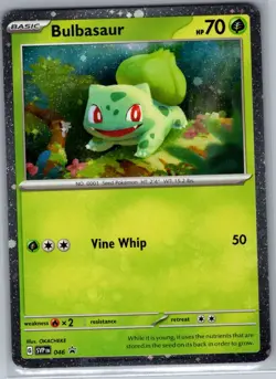 Bulbasaur - (Cosmos Holo) 046 SV: Scarlet & Violet Promo - Pokemon Card - NM - Image 1