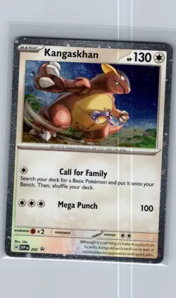 Kangaskhan - (Cosmos Holo) 202 Holo SV: Scarlet & Violet Promo - Pokemon - NM - Image 1