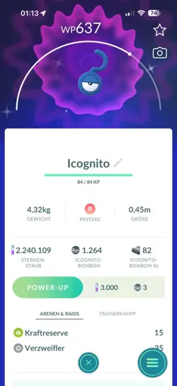 !!!Pokemon GO ✨Shiny Icognito U Fragezeichen - Image 1