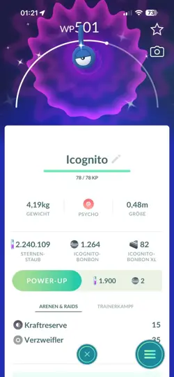 !!!Pokemon GO ✨Shiny Icognito ! Ausrufezeichen - Image 1