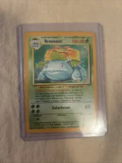 Venusaur Base Set Pokemon TCG - Image 1