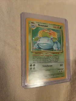 Venusaur Base Set Pokemon TCG - Image 3