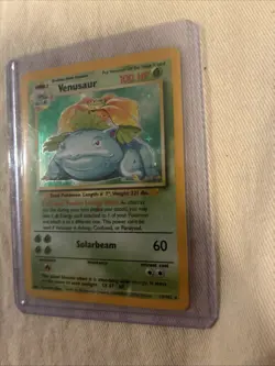Venusaur Base Set Pokemon TCG - Image 4