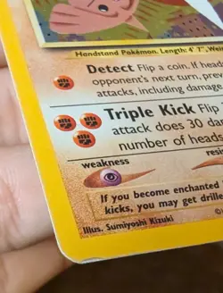 Pokemon Hitmontop 3/75 Neo Discovery Holo - Image 2