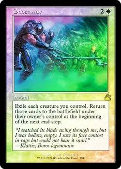 MTG - Ghostway - Retro Frame - Foil - Ravnica Remastered - Magic the Gathering - Image 1