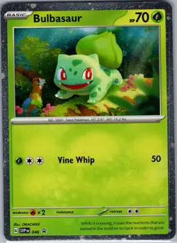 Bulbasaur SVP 046 - Pokemon SV: Scarlet & Violet Promo - Cosmos Holo (NM) - Image 1