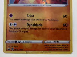 Pokemon TCG Gallade Chilling Reign 081/198 Holo Rare - Image 4