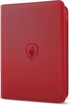 9 Pocket Zipper Card Binder - Premium PU Cover Side Loading Album for MTG TCG - Image 1