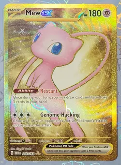 Mew EX 205/165 Scarlet & Violet 151 Ultra Rare Holo NM - Image 1