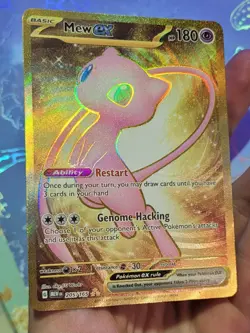 Mew EX 205/165 Scarlet & Violet 151 Ultra Rare Holo NM - Image 4