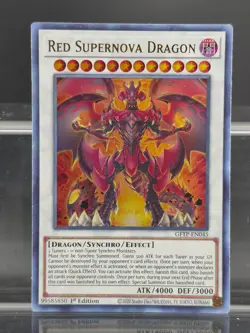 YUGIOH - Red SuperNova Dragon - GFTP-EN045 - 1st Edition- Ultra Rare - Image 1