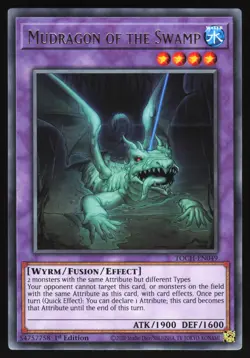 Mudragon of the Swamp - TOCH-EN049 - Rare - 1st Edition Yugioh - Image 1