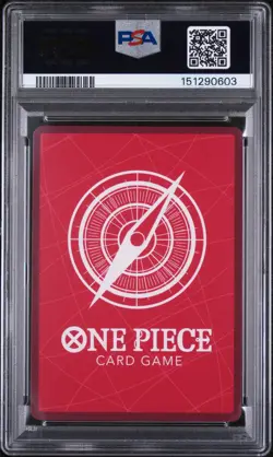2023 ONE PIECE OP04-KINGDOMS OF INTRIGUE ALTERNATE ART #039 REBECCA PSA 10 - Image 2