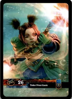 Tinker Priest Cassie FOil World of Warcraft TCG WOW - Image 2