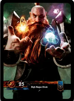 High Magus Olvek Foil World of Warcraft TCG WOW - Image 2